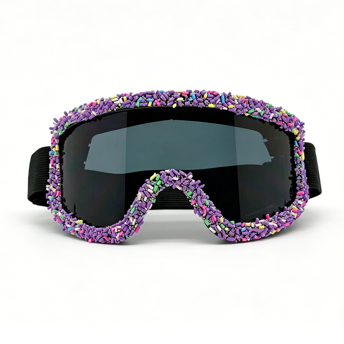 Damen Ski-Schutzbrille im kreativen Design mit bunten Akzenten Brehn