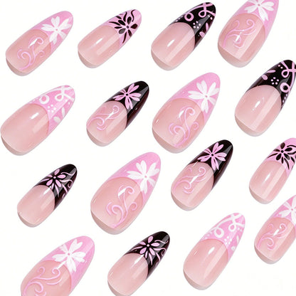 Elegantes Stiletto Nagelkunst Set Brehn