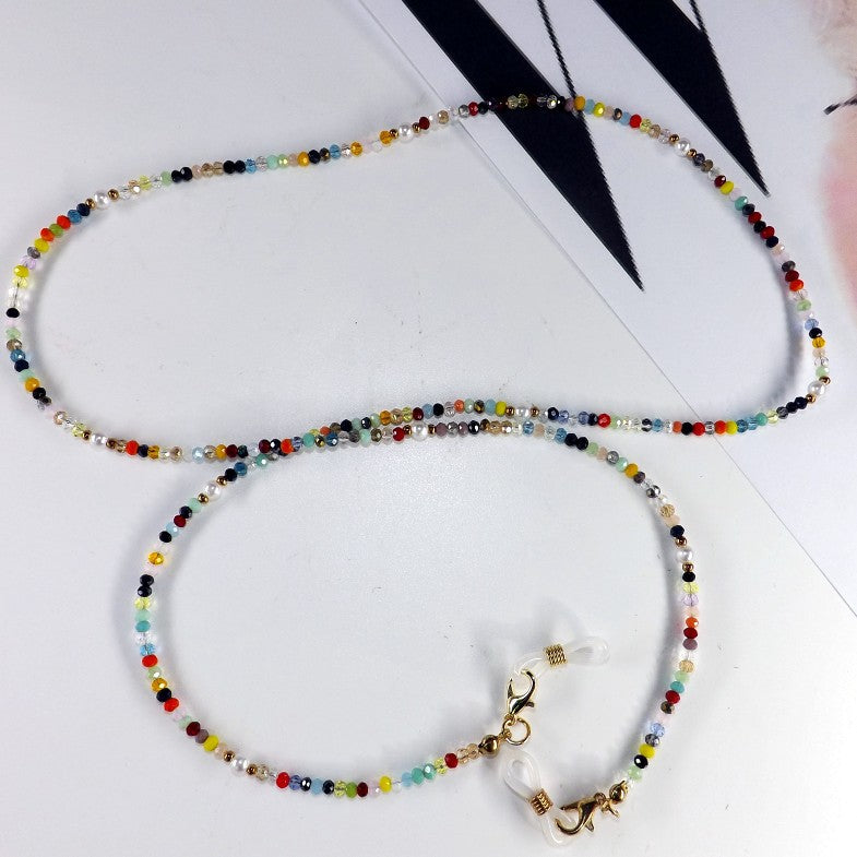 Verspielte Bead-Brillenkette Brehn