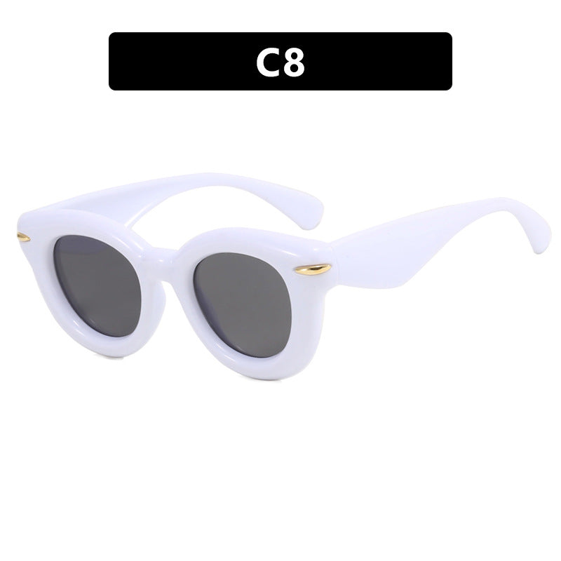 Damen Retro-Sonnenbrille im eleganten Katzenaugen-Design Brehn
