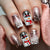 Winterliche Nail Art Sets Brehn