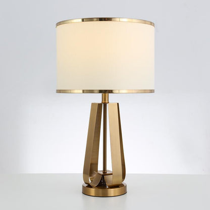 Elegante Messing Tischlampe