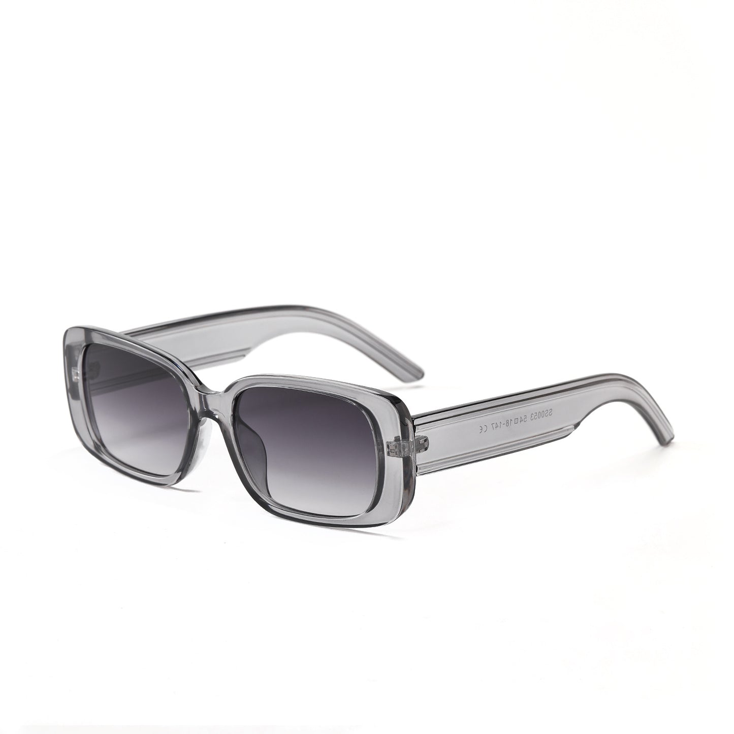 Damen rechteckige Sonnenbrille mit stilvollem Rahmen Brehn