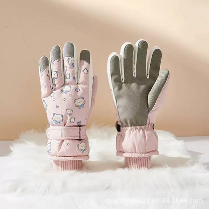 Niedliche cartoonartige Winterhandschuhe Brehn