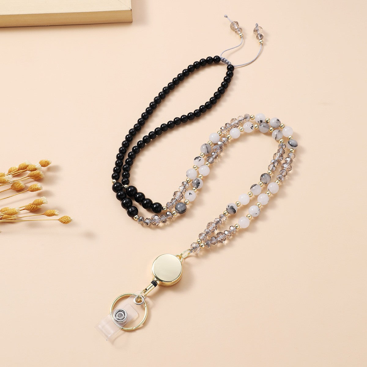 Perlen-Handykette Halter Brehn