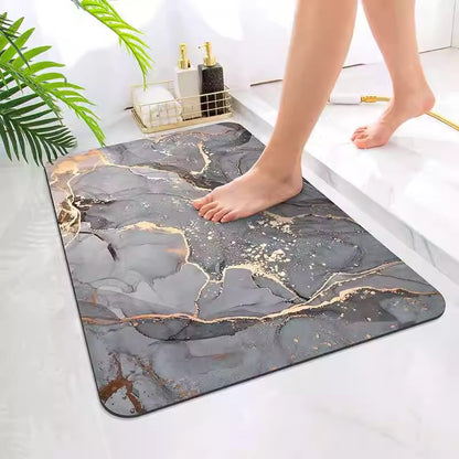 Luxuriöse Marmor-Design-Badematte