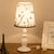 Dekorative florale Schirm Tischlampe