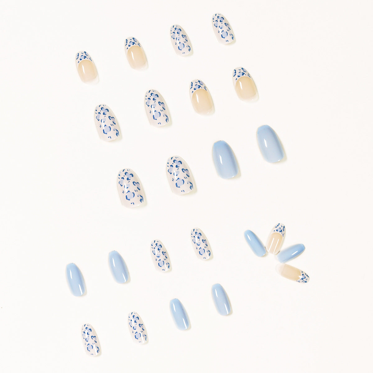 Kunstvolle Nagelkunst im modernen Leoparden-Design Brehn