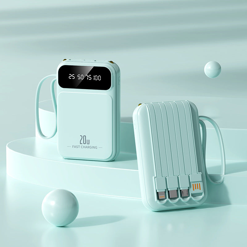 Tragbare Powerbank mit Intelligenter Schnellladetechnologie und Multifunktionalem Design Brehn