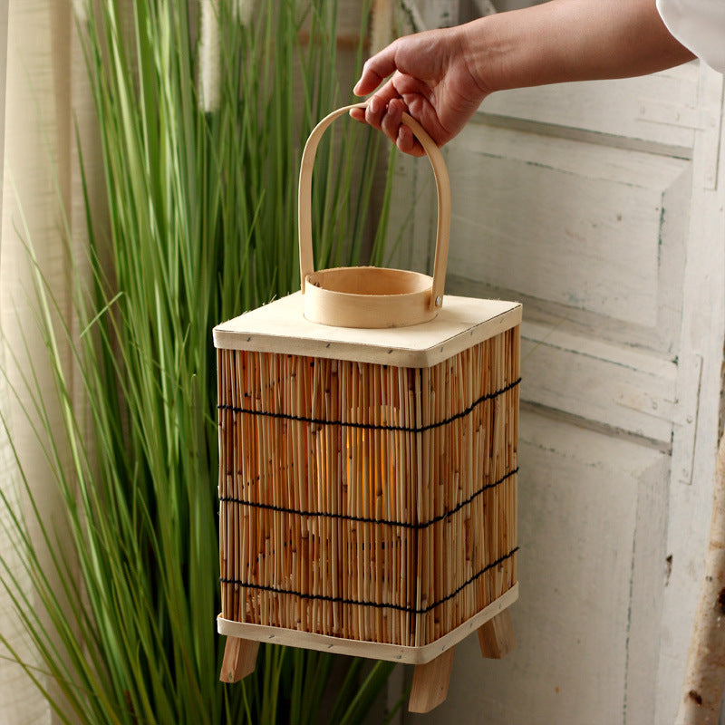 Künstlicher Rattan-Laterne Brehn