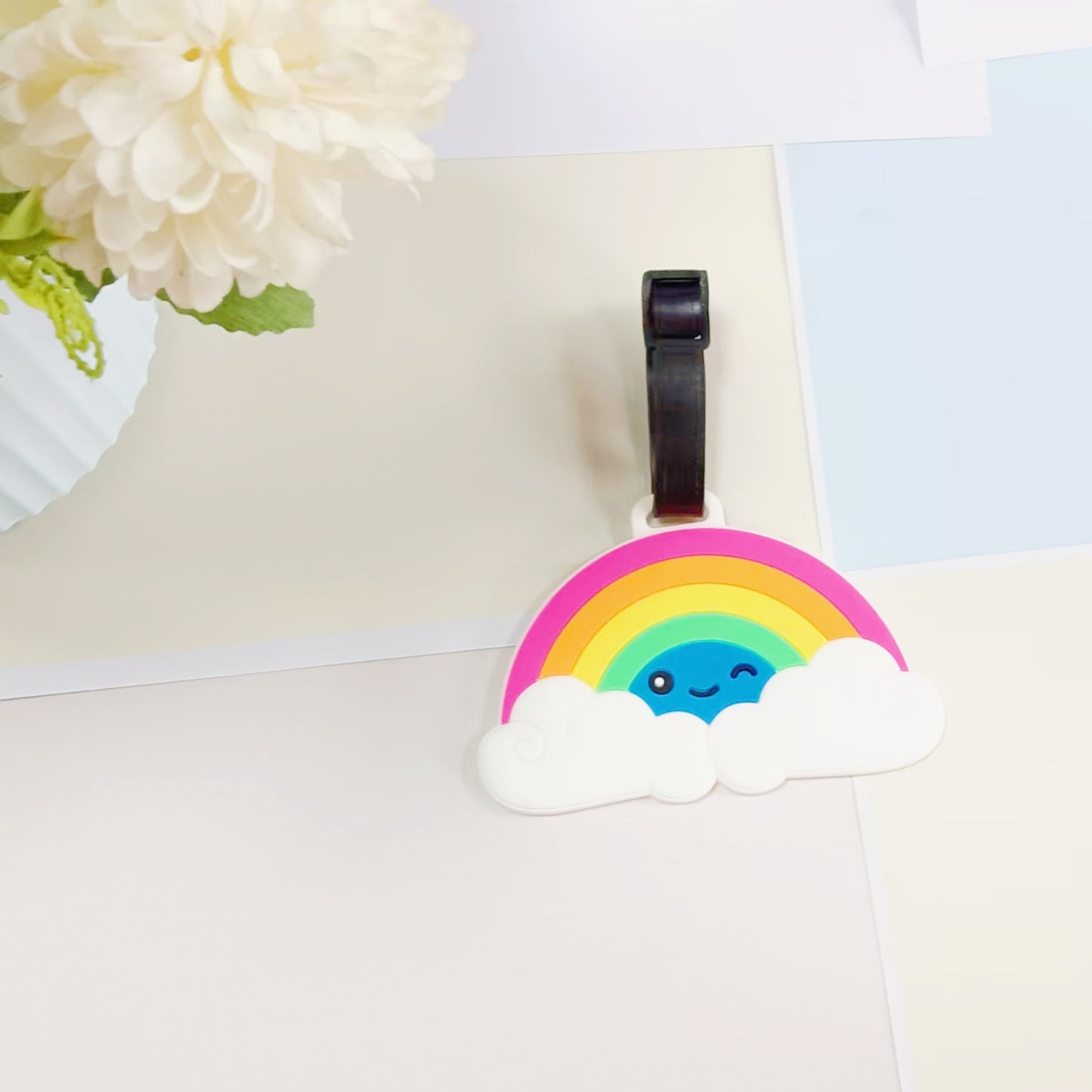 Unisex Gepäckanhänger im Flamingo-Design Brehn