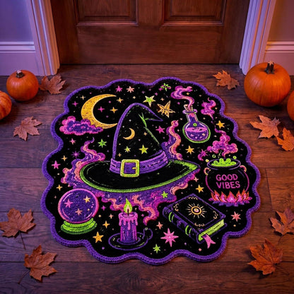 Künstlerische Halloween-Themen-Fußmatte
