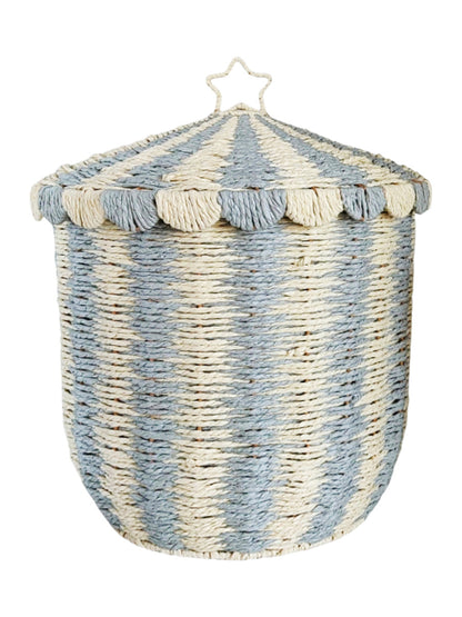 Korb mit Deckel und Dekorativem Design Brehn