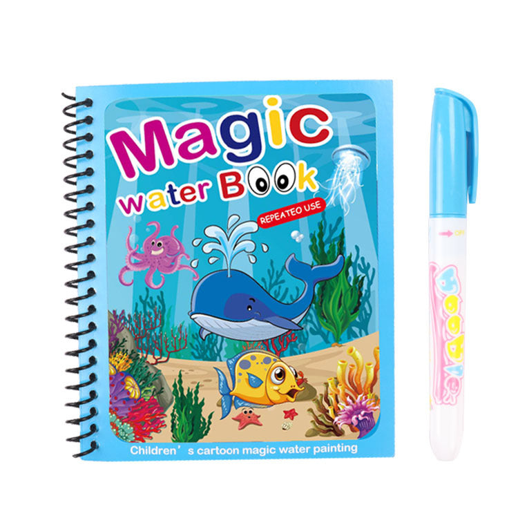 Brehn | Magisches Wasser Malbuch für Kinder