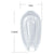 Transparente Gel-Brillen-Nasenpads Brehn