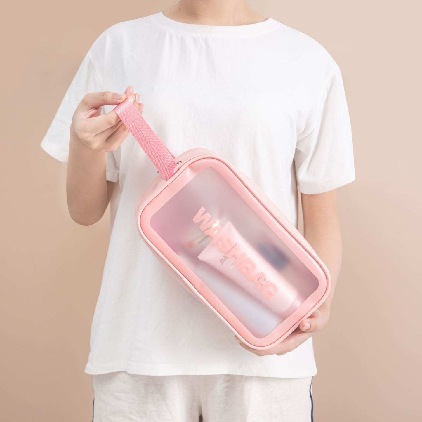 Transparente Reise-Waschtasche Brehn