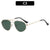 Elegante Metallrahmenbrille