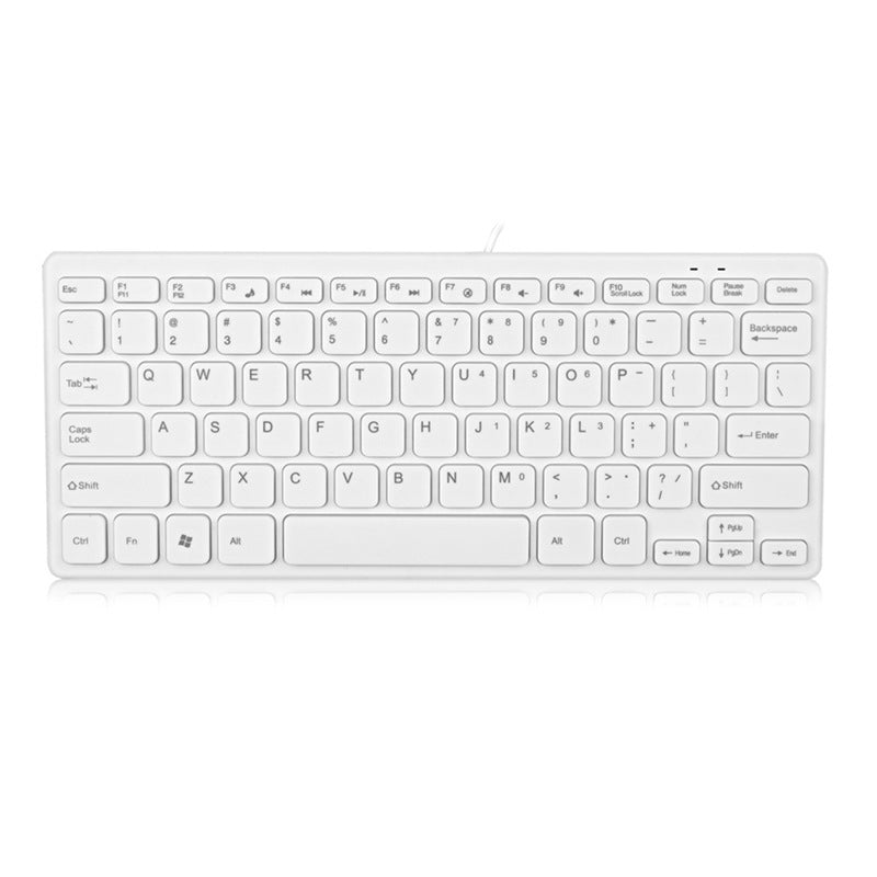 Kompakte USB kabelgebundene Tastatur Brehn