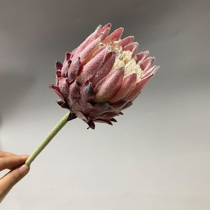 Lebensechter Protea Blumenstängel