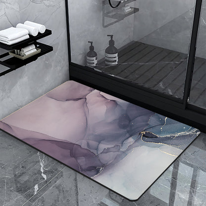 Luxus Marmor-Effekt Badematte Brehn