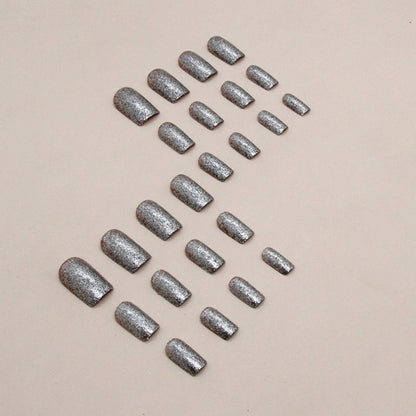Glitzernde Press-On Nagelverlängerungen Brehn