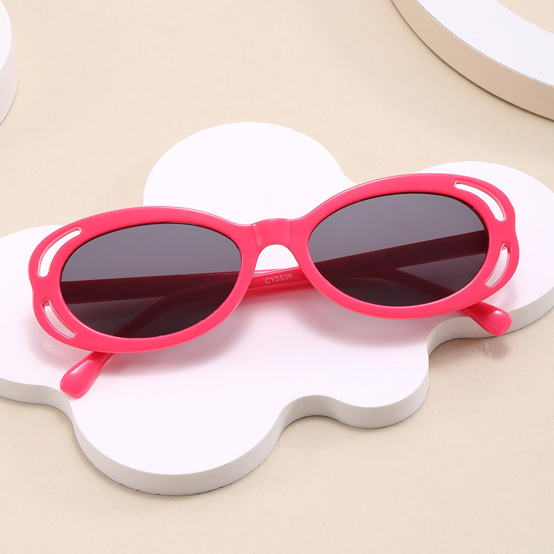 Damen modische Sonnenbrille mit ovalem Rahmen und einzigartigem Design Brehn