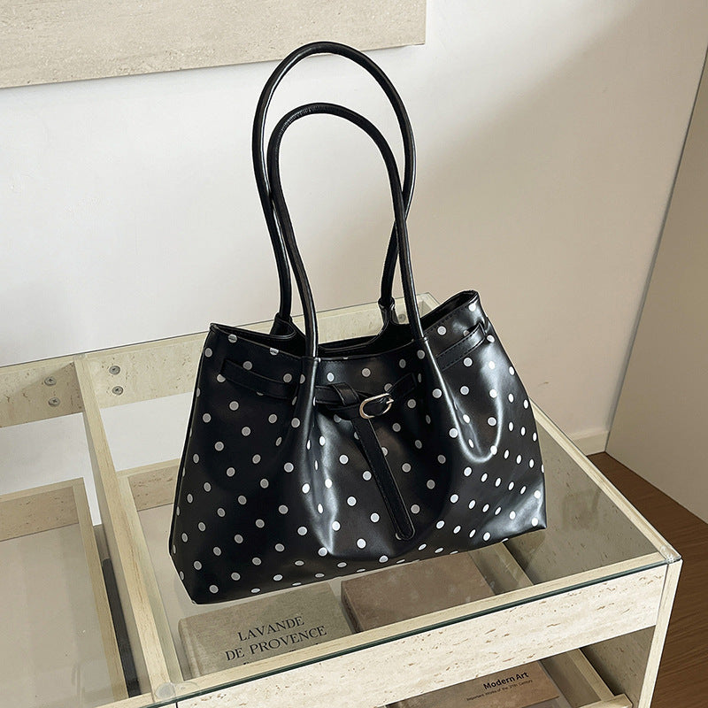 Punkte strukturierte Handtasche