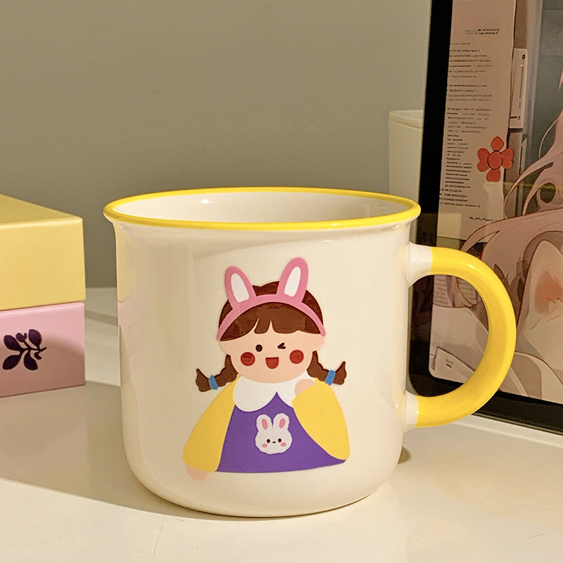 Keramiktasse mit Niedlichem Kinderdesign Brehn