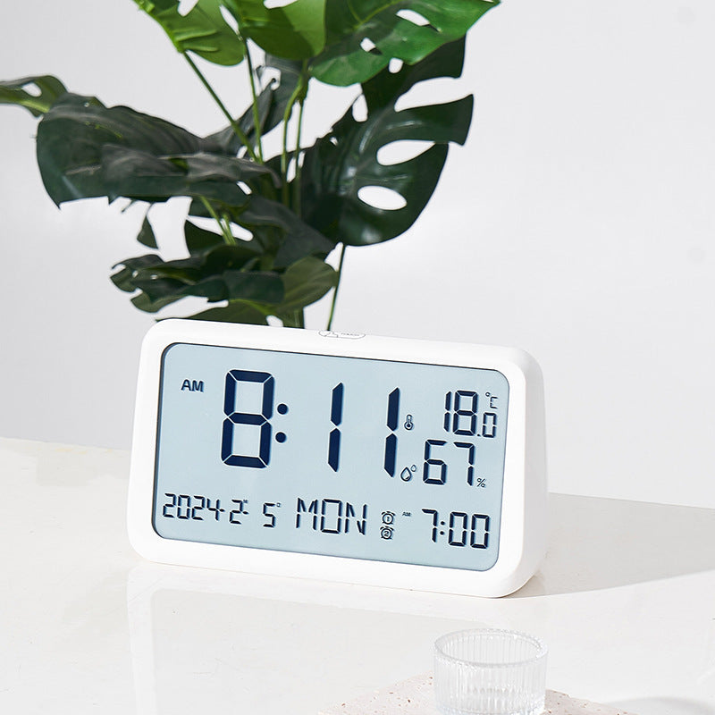 Digitaler Wecker mit Temperatur- und Luftfeuchtigkeitsanzeige Brehn
