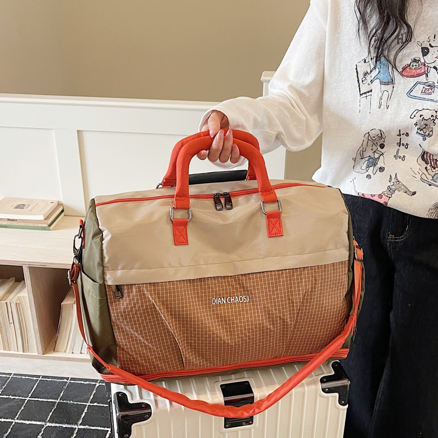 Vielseitige Reise-Sport-Duffle-Tasche Brehn