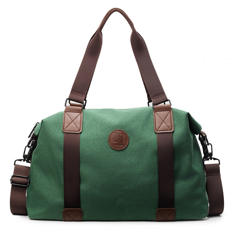 Sportliche Duffel-Tasche Mit Mehreren Fächern Und Verstellbarem Schulterriemen Brehn