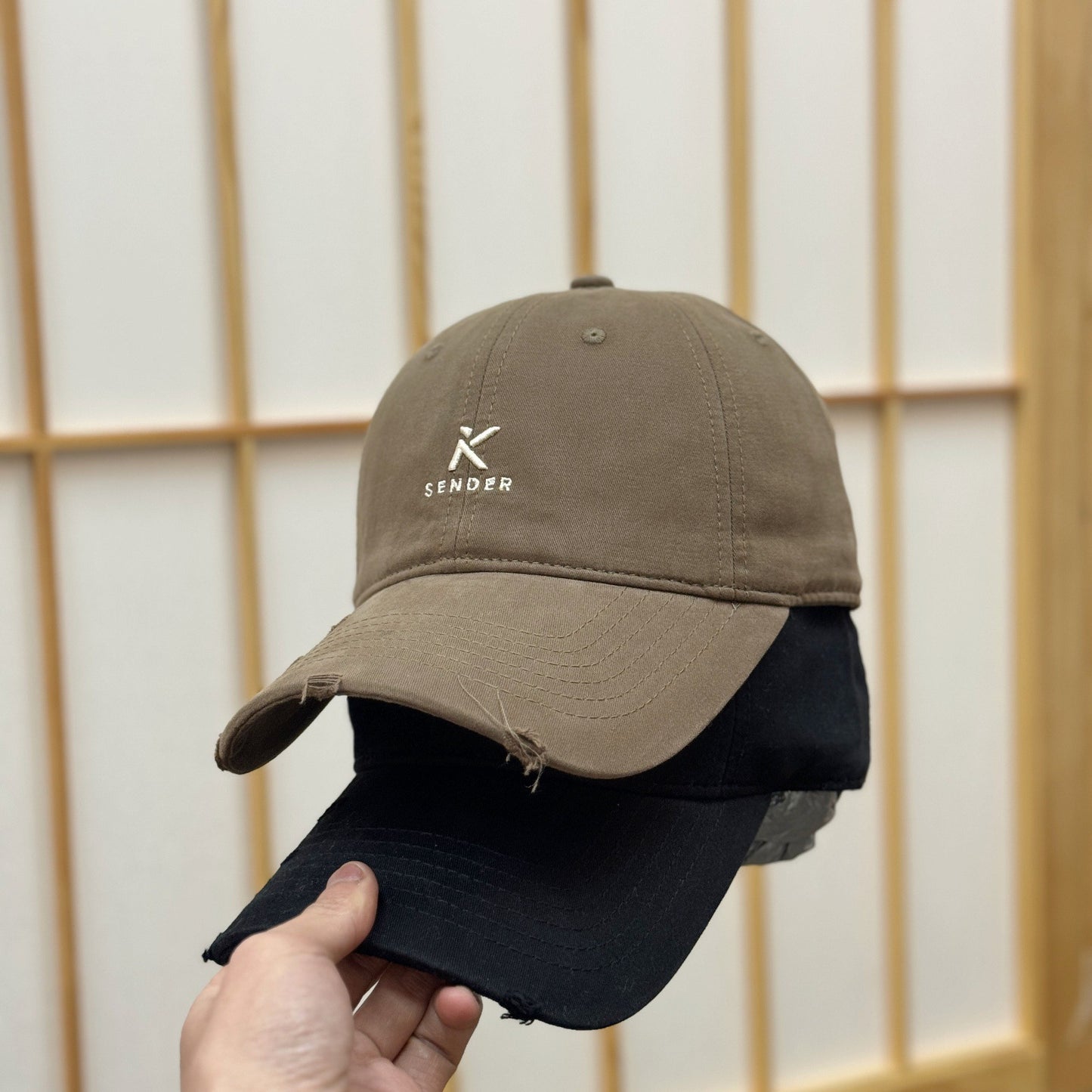 Männer Casual Distressed Baseball Cap Brehn 1784270777