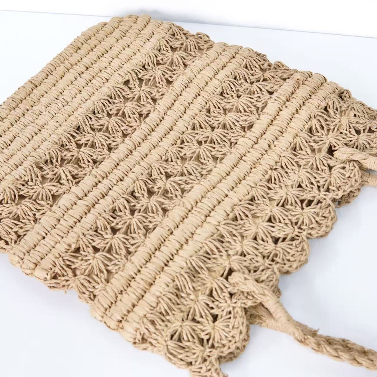 Strohhandtasche Brehn