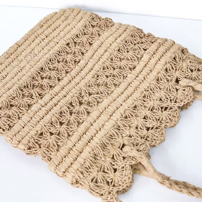 Strohhandtasche Brehn