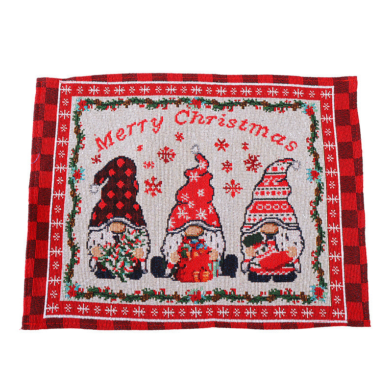 Festliche Tischdecke mit Weihnachtsmuster Brehn