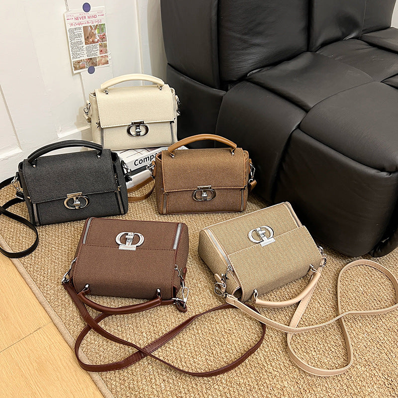 Elegante strukturierte Handtasche