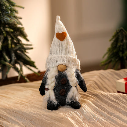Dekorative Weihnachtsgnom Figur Brehn