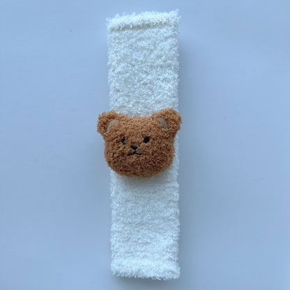 Plüsch Teddy Bär Fuzzy Lounge Crew Socken