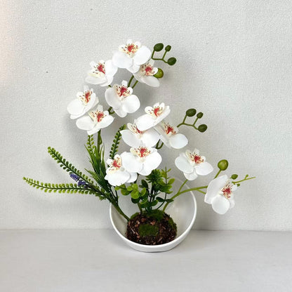 Faux-Orchidee Blumenarrangement für die Wohnungsdekoration