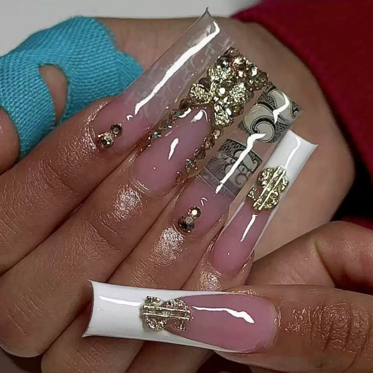 Dekorative Nagelkunst