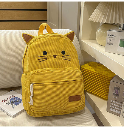 Süßer Katzenohren Mini Schul Rucksack