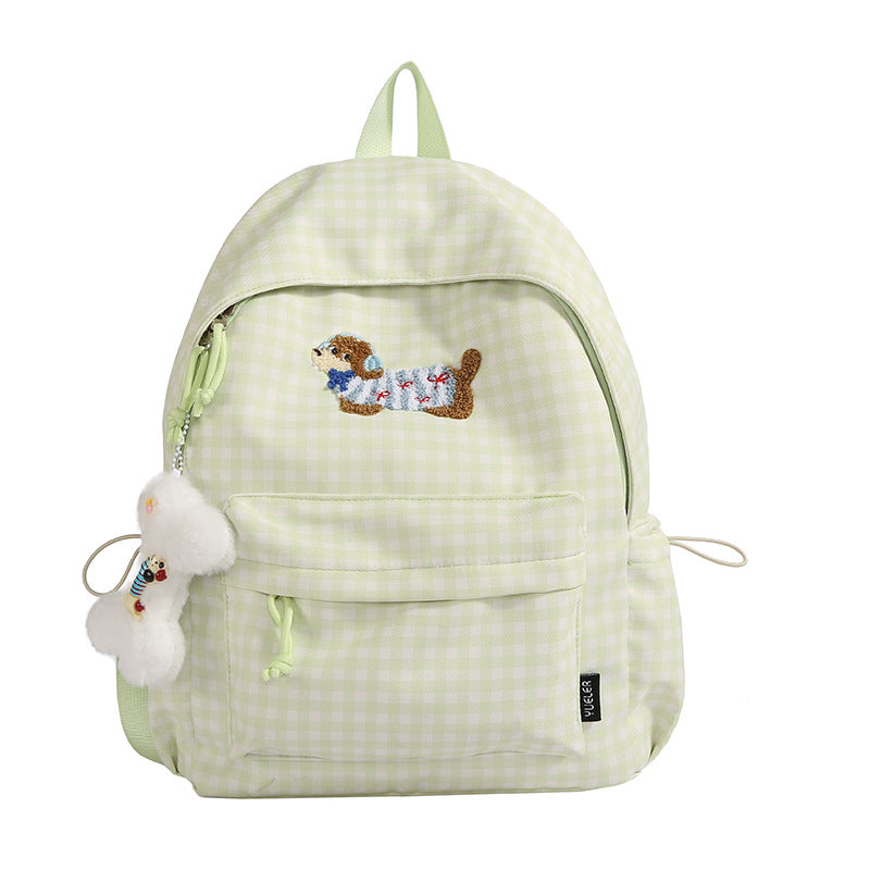 Charmanter Tierstickerei Rucksack Brehn