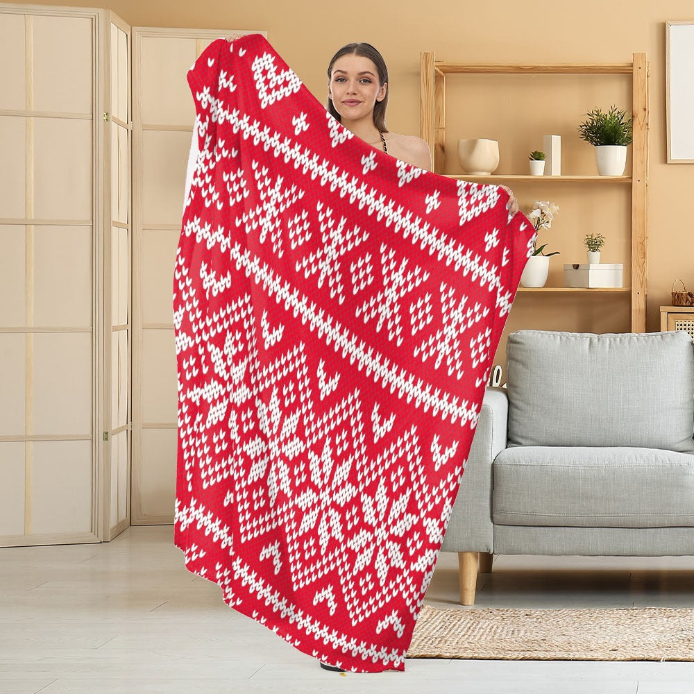 Gemütliche Halloween-Themen Fleece Decke