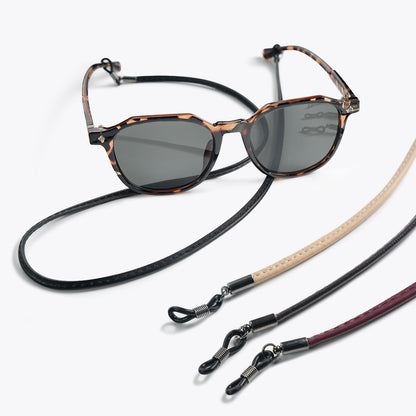 Stylischer Leder-Brillenhalter Brehn