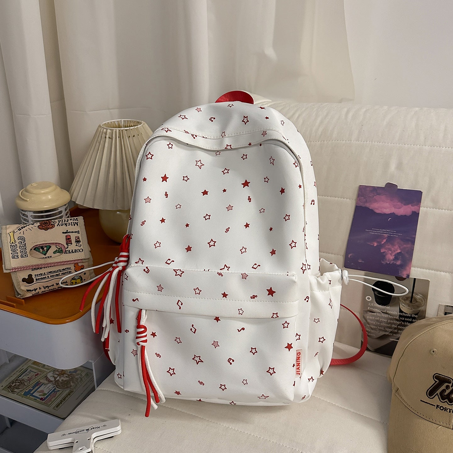 Modischer Rucksack mit Buntem Sternenmuster Brehn