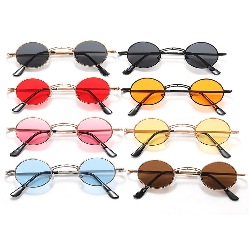 Damen runde modische Sonnenbrille Brehn