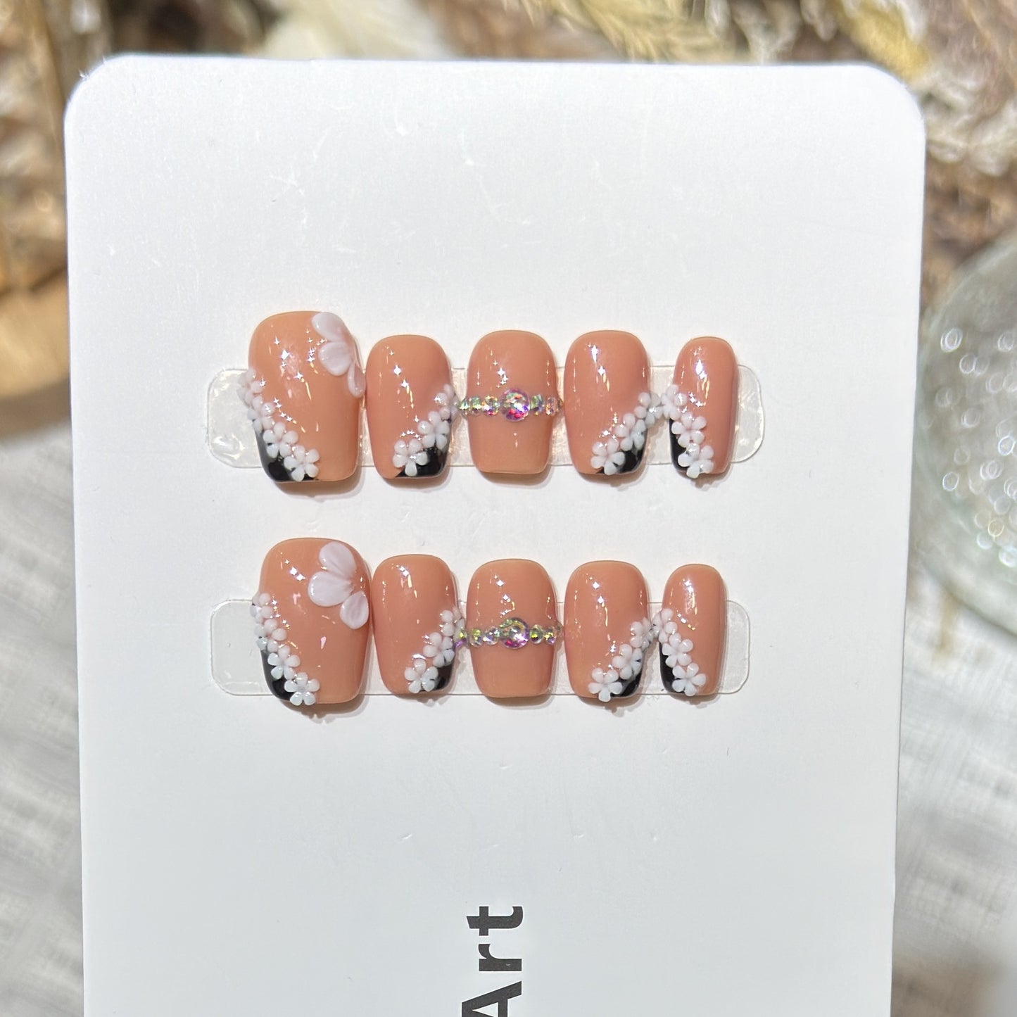Wiederverwendbares Press-On Nagelset Brehn