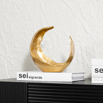 Dekorative abstrakte Mondskulptur
