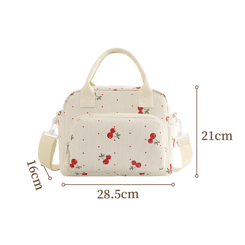 Stylische isolierte Lunch-Tasche Brehn
