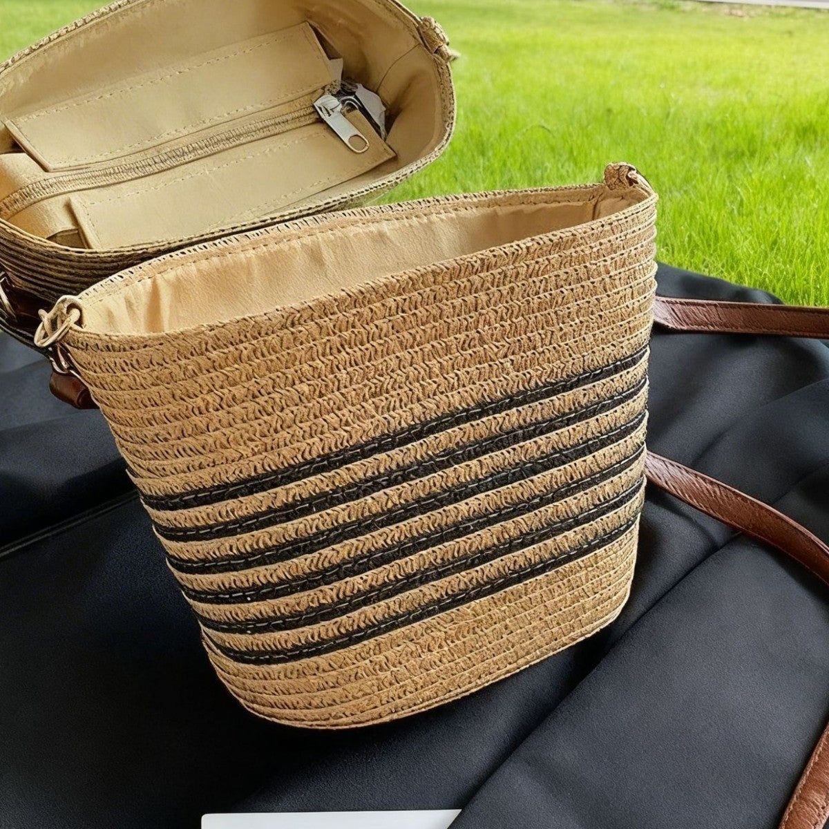 Handgefertigte Umhängetasche Im Boho-Stil Brehn
